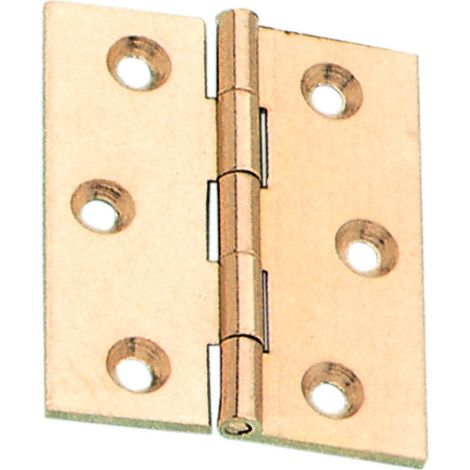 CERNIERA FRESATA PIANA OTTONE SATIN 50X40 MM- MARIVA- 24,0 pz