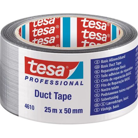 Tesa nastro telato duct tape grigio 4610 04610-00001
