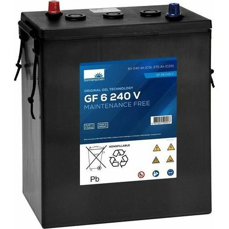 Batterie Gel Sonnenschein GF06240V 6v 240ah (1/2)