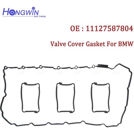 Joint de cache-culbuteurs, joint d'étanchéité, joint en caoutchouc compatible avec les moteurs BMW N55, Série 1, Série 2 et Série 3 (référence 11127587804). (1/5)