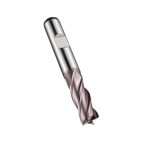 Fraise à arbre C246 DIN 844 K D.2mm Lame de coupe 7mm HSS-E-PM TiCN 30 degrés Z.4 (1/4)