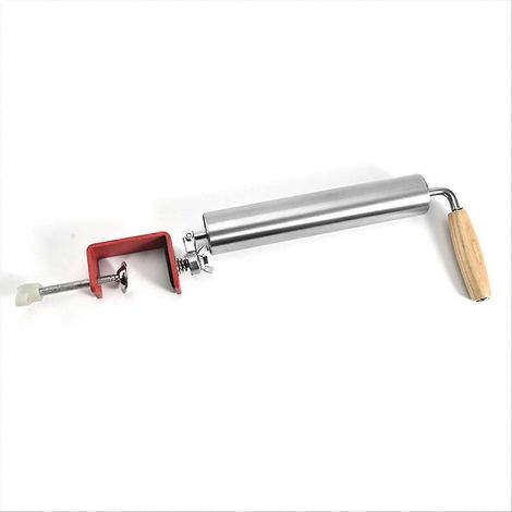 Smooth non stick pâte roller avec bois poignée petit (1/5)