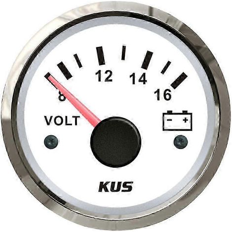 Voltmètre numérique pour voiture, camping-car, bateau, 12 V/24 V, à aiguille, 24 V WS (1/4)