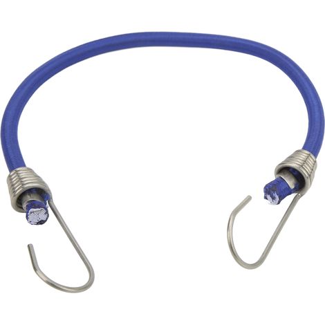 Corde élastique marine robuste avec crochets pour l'arrimage de vélos, le camping et les activités de plein air, 12 pouces (2043S)