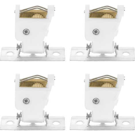 Accessoires pour Rideaux Romains 4 Pièces Verrou en Acier Inoxydable et Polyester, Bloque Cordon sans Fil, Design Raffiné, pour Stores de Fenêtre et Sécurité Garçon et Filles (1/5)