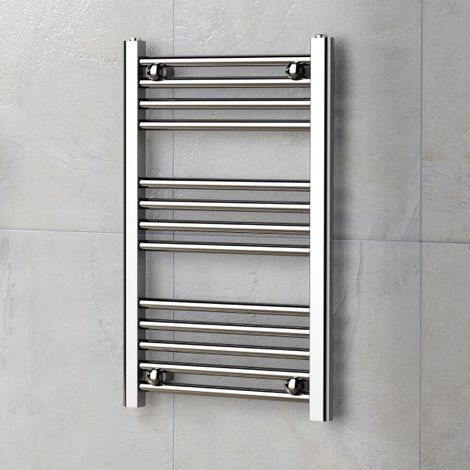 RADIATORE TERMOARREDO SCALDASALVIETTE CROMO LUCIDO CON TUBOLARI Ø25MM MODELLO ELVIA - MM 1785X550  WATT.737  INT. 500  - MAM (1/4)