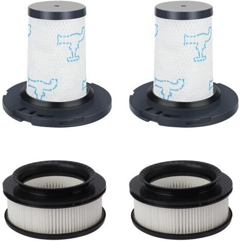 Filtre pour Rowenta X-Force Flex 11.60 12.6 14.60 15.60 Animal RH98xX RH99xx, 2 Filtres Pré-moteur + 2 Filtres Post-moteur ZR009007 ZR009008-Karteo (1/5)
