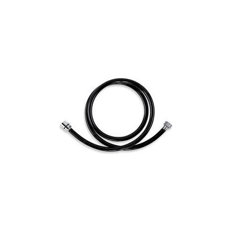 Novaservis Flexibles - Flexible de douche plastique 1500 mm, noir PVC/150,5