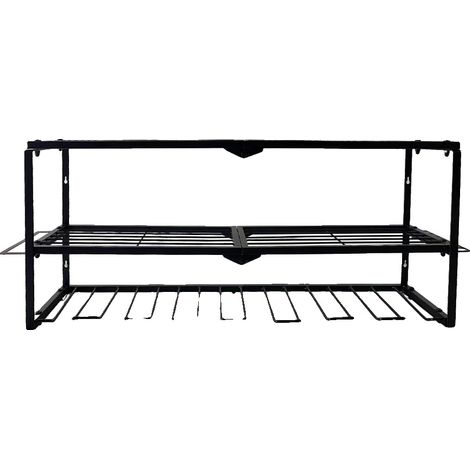 Organizador de herramientas, construcción de hierro resistente, versátil para garaje y taller, 83 cm (32,86 pulgadas) (1/2)