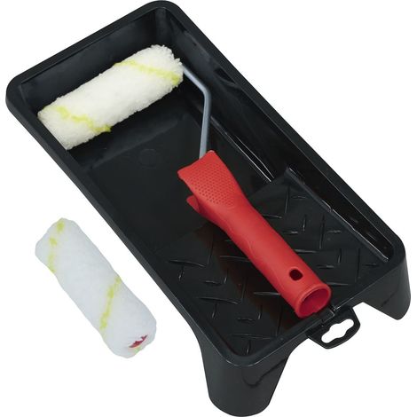 Sealey PR4 4"" Paint Roller Set with Tray