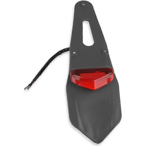 Für Beta 50 125 200 250 300 350 390 400 430 450 480 498 500 520 RR RS RS 2T 4T Enduro Dirt Bike Fender LED Brems- und Rücklicht - Yvan-Black (1/5)