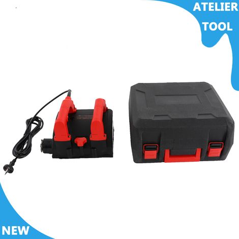 ATELIER 1200W 220V électrique Planer de mur 3000R/MIN machine de murs à pelle avec étui de transport (1/5)