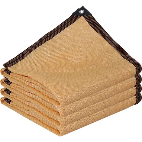 Sun Shade Sail - Shade Canopy - Blocage UV 95 % - Drainant - Pour Jardin Patio Piscine - 2 x 2 m - 1 Pièce (1/5)