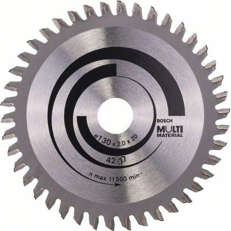 Disco da sega circolare multi-materiale PRO, 130 x 2 x 20 mm