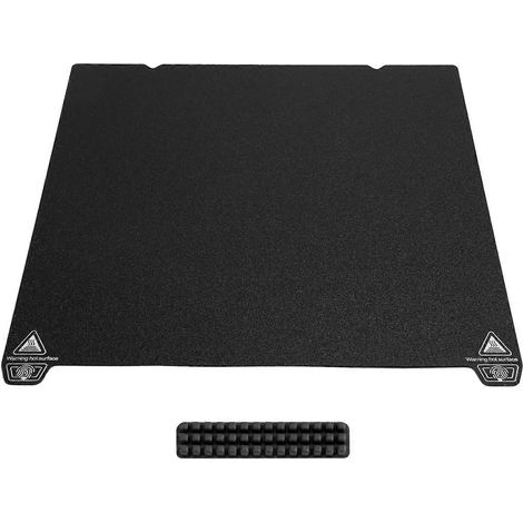 Lámina de acero para muelles con revestimiento PEI para la placa de impresión de doble cara Creality K1C con mayor adherencia y durabilidad.