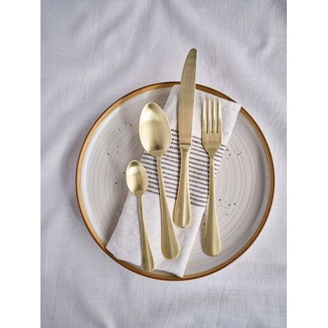 Posate - COSY & TRENDY - Eva 24 pz - Champagne opaco - Inox 18/0 - Servizio completo (1/4)