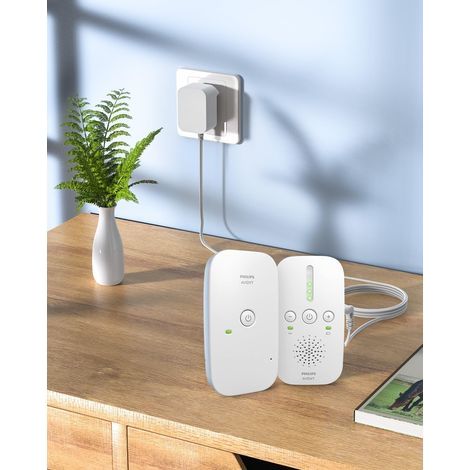 Chargeur 6V Alimentation Compatible avec Philips Babyphone Avent SCD501/00 SCD503/26 SCD505 SCD510 SCD560 SCD570 SCD580 SCD600 SCD609 SCD720/86 SCD730/86 Adaptateur Secteur Charger Câble Blanc