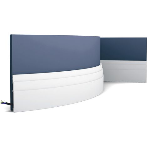 Orac Decor SX180F Flexible Contemoprary Skirting Board (1/5)