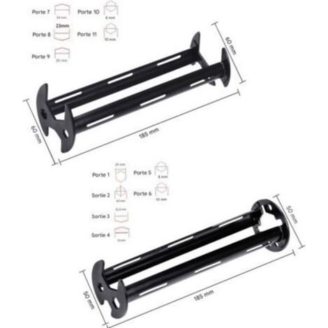 Clé De Robinet - Rotation 360° - Pour Espaces Restreints - Compatible Écrous 8 À 40 Mm - 2 Pièces (1/5)