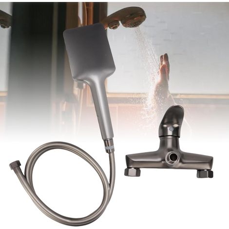 Duschset mit Hochdruck-Handbrause und Kupfermischbatterie – Komplettset für einfache Installation (1/5)