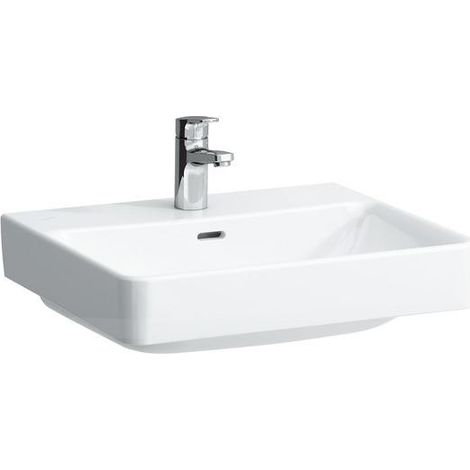 LAUFEN PRO S lavabo, 3 trous pour robinet, avec trop-plein, (1/4)