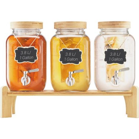 Distributeur de Boissons Capacité de 3 - 8 L 3PCs Fontaine à Eau (1/5)