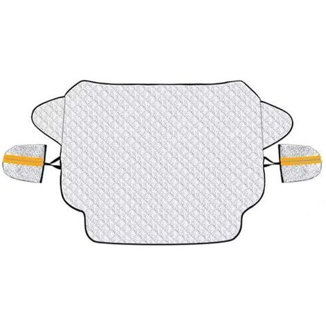Couverture Pare-Brise Voiture Couverture Magnétique Bache Pare Brise Voiture - Protection hivernale Protège Contre Vent Neige Poussière Givre Soleil - avec Aimant (1/4)