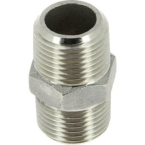 Mamelon inox égal Mâle 3/8
