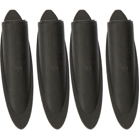 100 chevilles bois 9,5mm pour gabarit trous obliques, accessoire outillage menuiserie, noir, lot de 100 pièces (1/5)