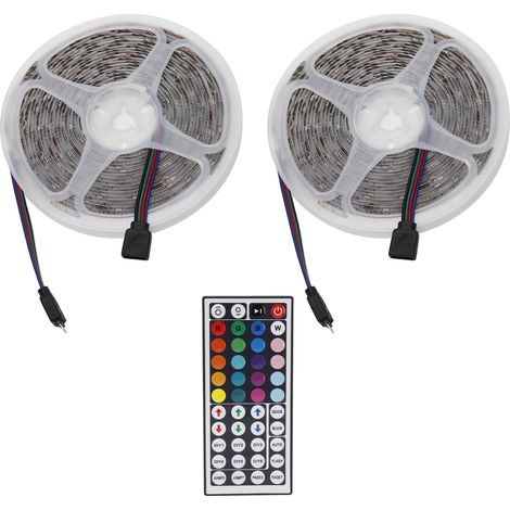 Kit de ruban LED RGBW à lumière douce pour chambre, décoration de fête, UE 100-240 V (1/5)