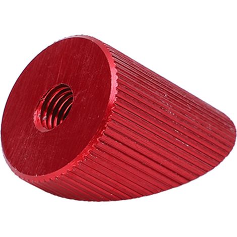 Vis à chanfreiner pour chambre à air verticale de vélo de route/VTT, en alliage d'aluminium rouge, 25,4 mm. (1/5)
