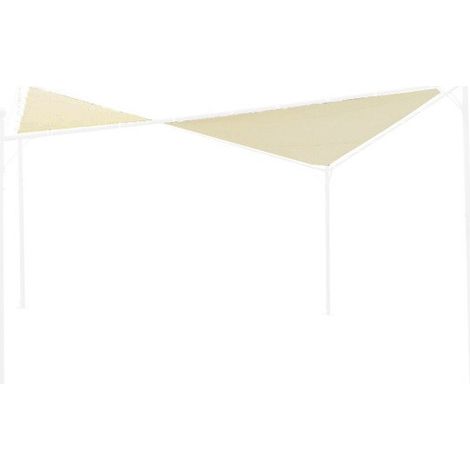 TrendLine Ersatzdach beige 4x4m für Pavillon Granada Barbuda Berlingo UV-Schutz