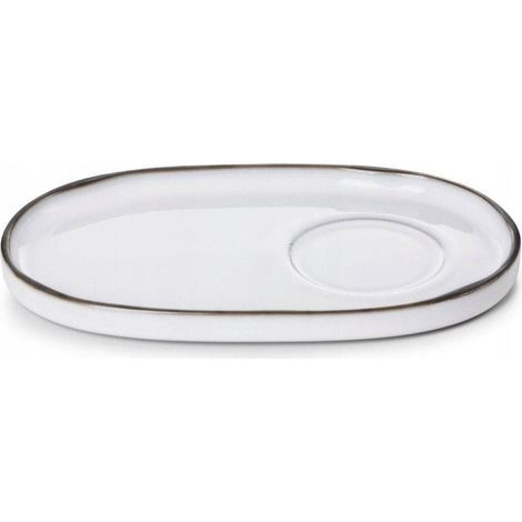 Revol Caractère Plato ovalado Spodek blanco 18 cm (1/3)