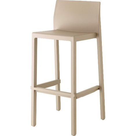 Tabouret design, Tabouret jardin Kate 65cm SCAB design Taupe en Plastique, Scab design