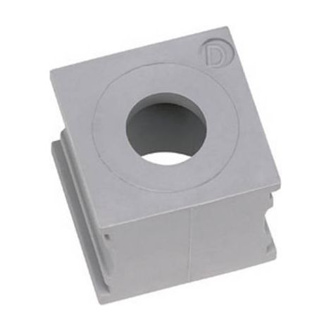 Passe-câbles Icotek KTMB-B 41434 Ø max. des bornes 7.5 mm Elastomère gris 1 pc(s) W96418 (1/2)