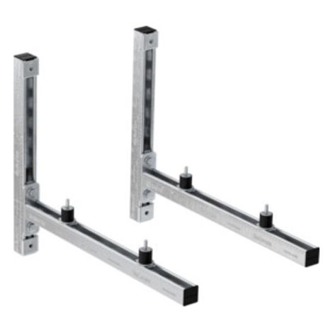 Supports de climatiseur fischer KSU S 600 avec patins anti-vibratiles (1/2)
