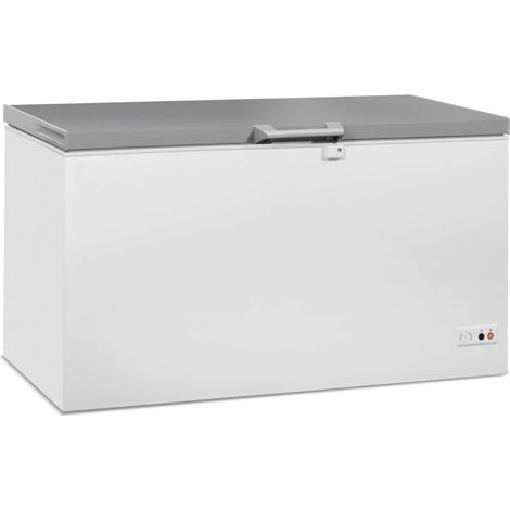 Congélateur bahut couvercle en inox 469 l - Combisteel