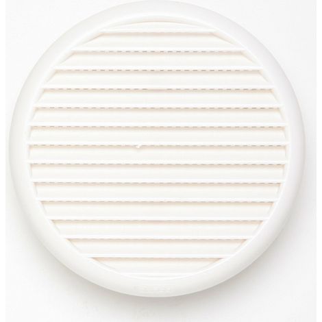 Rejilla de ventilación en abs natural Diam.13,5 cm Centrale Brico
