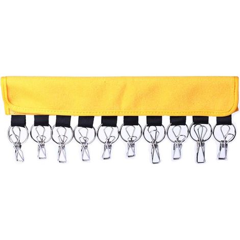 Cintre portable en tissu pour chapeau, boîte de rangement casquette, jaune – DELKEVIC (1/4)