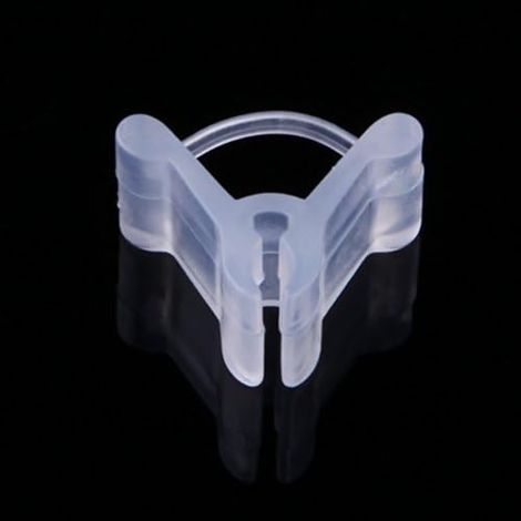 CSPARKV 100Pcs Mini Clear Plastic Clips Grafting Clips Gardening Tools (1/5)