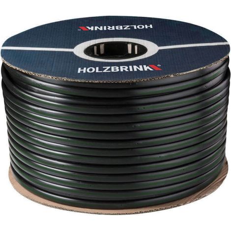 HOLZBRINK Tropfschlauch 5/8" 16mm zur ebenerdigen Bewässerung Perlschlauch selbstreinigend, Basic, 100m, HTS01-B (1/2)