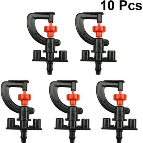l'arrosage du Jardin Buses de brumisation 360 degrés buse de Suspension buse arroseur Rotatif g connecteur Micro gicleurs 10pcs