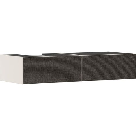 hansgrohe Xevolos E meuble sous lavabo, 2 tiroirs, 1 découpe à