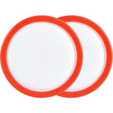 Basics Filtres de Rechange pour Aspirateur traîneau 1,7L (Modèle: B0D6V6S9KX), Lot de 2, Lavables (1/5)