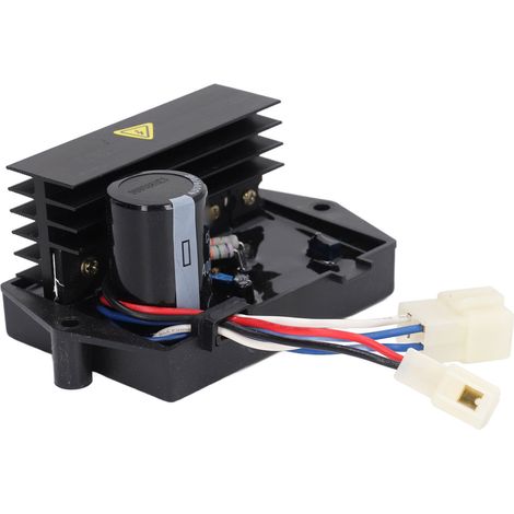 Régulateur de tension automatique GFC9-1A4G-2, monophasé 10-15kW 400V/470µF, compatible générateurs Kibor et groupes essence Binsen KL1130, KL1100, KL1180. (1/5)