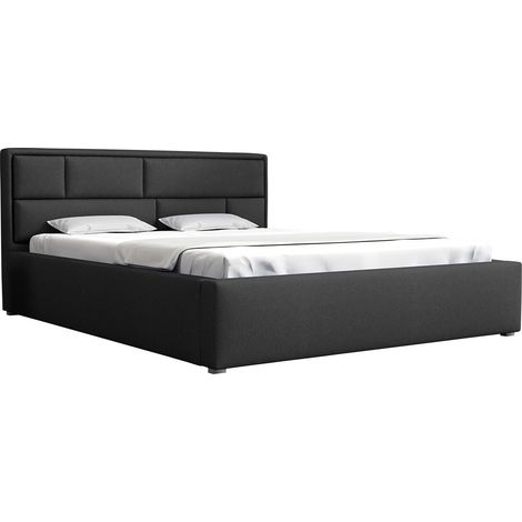 Lit Pomona 104, Victoria 14 868, Unique, 120x200, Tissu, Disponible, 140x223x93cm (1/5)