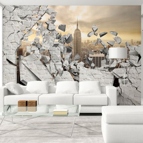 Fotomurale - NY - City behind the Wall - 150x105 (1/4)