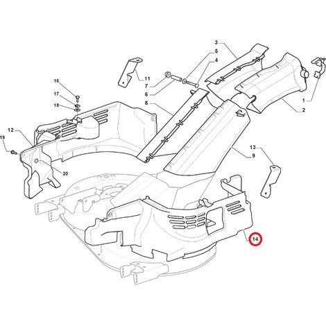 Carter protezione cinghia sx ORIGINALE STIGA trattorino tagliaerba 325060169/0