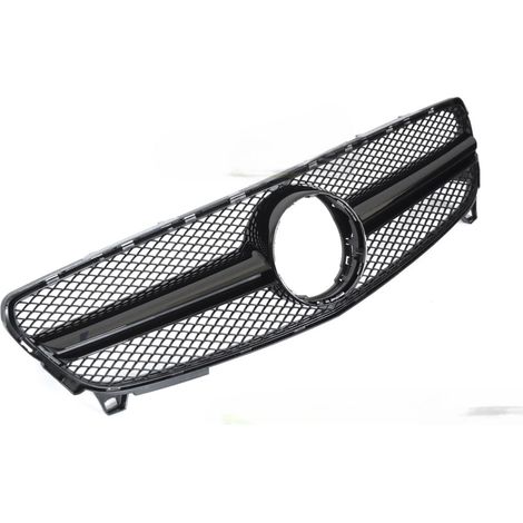 Grille calandre Mercedes Classe A W176 de 2015 a 2018 Noir Brillant-42724088 (1/4)