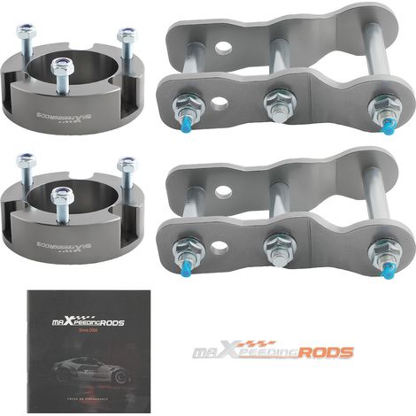 3" Front Coil Spacer + 2" Rear Shackle Fit for Toyota Hilux 4X4 4WD 2005-2014 (1/5)